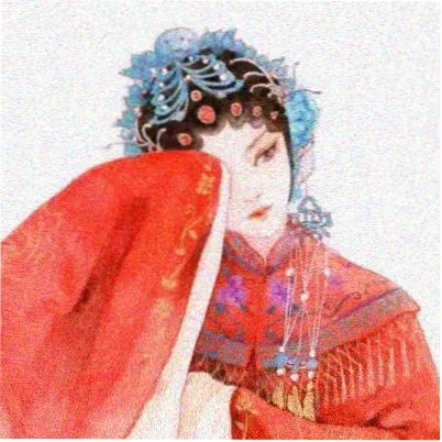 热心大姐人物形象头像